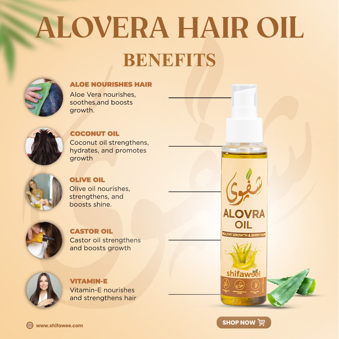 Almond & Aloe Vera Oil Combo - 100ml