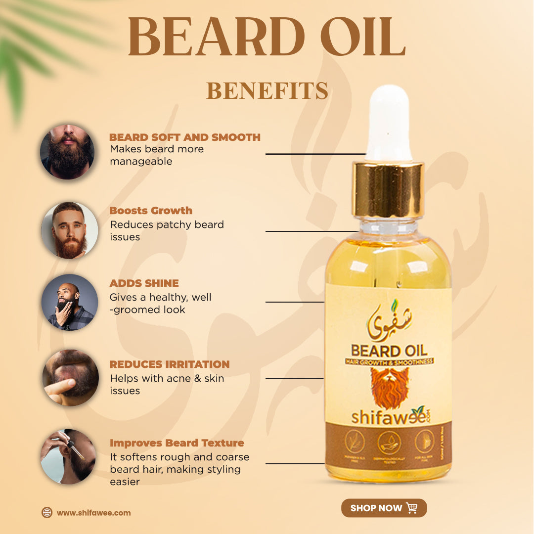 Beard Oil 50ml & Almond Hair Oil 100ml