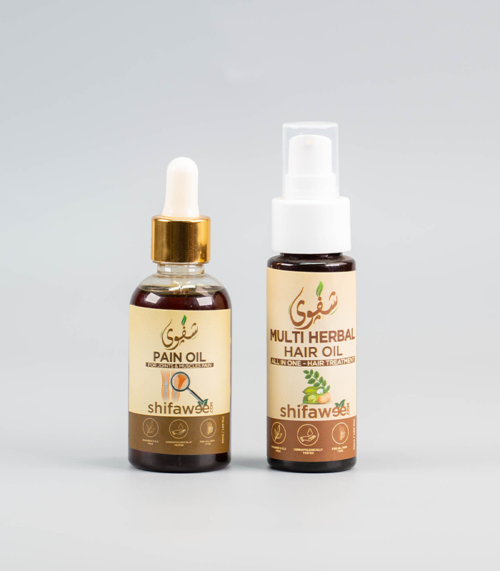 Pain Oil & Multi Herbal Hair Oil Combo - 50ml