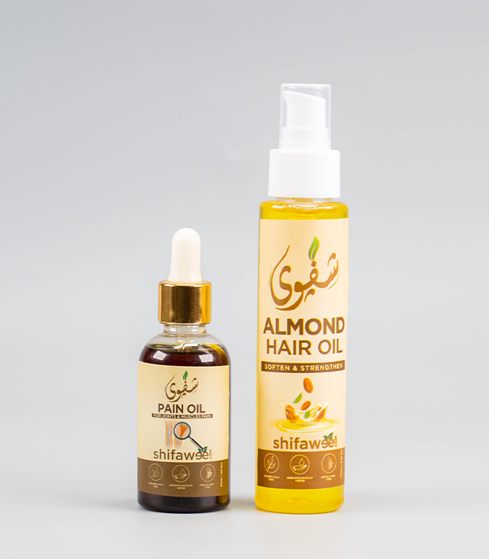 Pain Oil 50ml & Multi Herbal Hair Oil 100ml