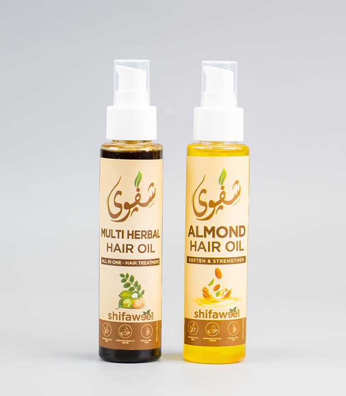 Multi Herbal Hair OIl & Almond Hair Oil Combo - 100ml