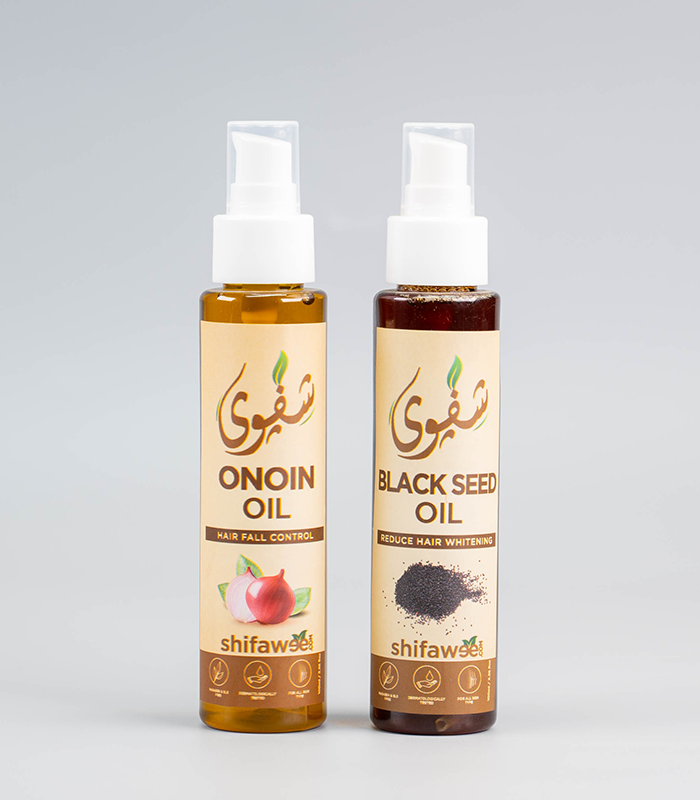 Onion Oil & Black Seed Oil Combo - 100ml