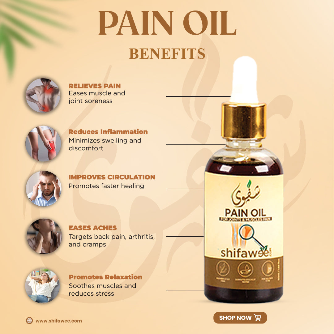 Pain Oil 50ml & Multi Herbal Hair Oil 100ml